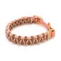 Mobile Preview: Halsband Paracord in Rosa Bild 2