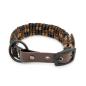 Preview: Paracord Halsband Brown Cookie Bild 3