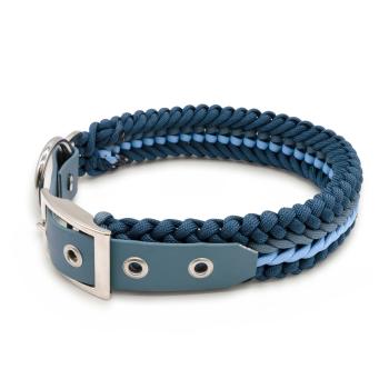 Paracord Halsband Blue Swirl Bild 4