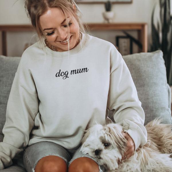 Sweatshirt 'dog mum'